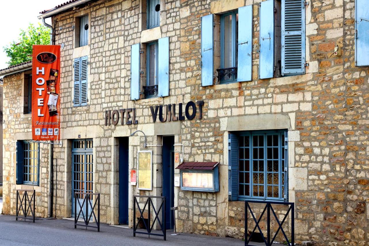 Logis Hotel Restaurant & Pizzeria Vuillot Cuiseaux Bagian luar foto